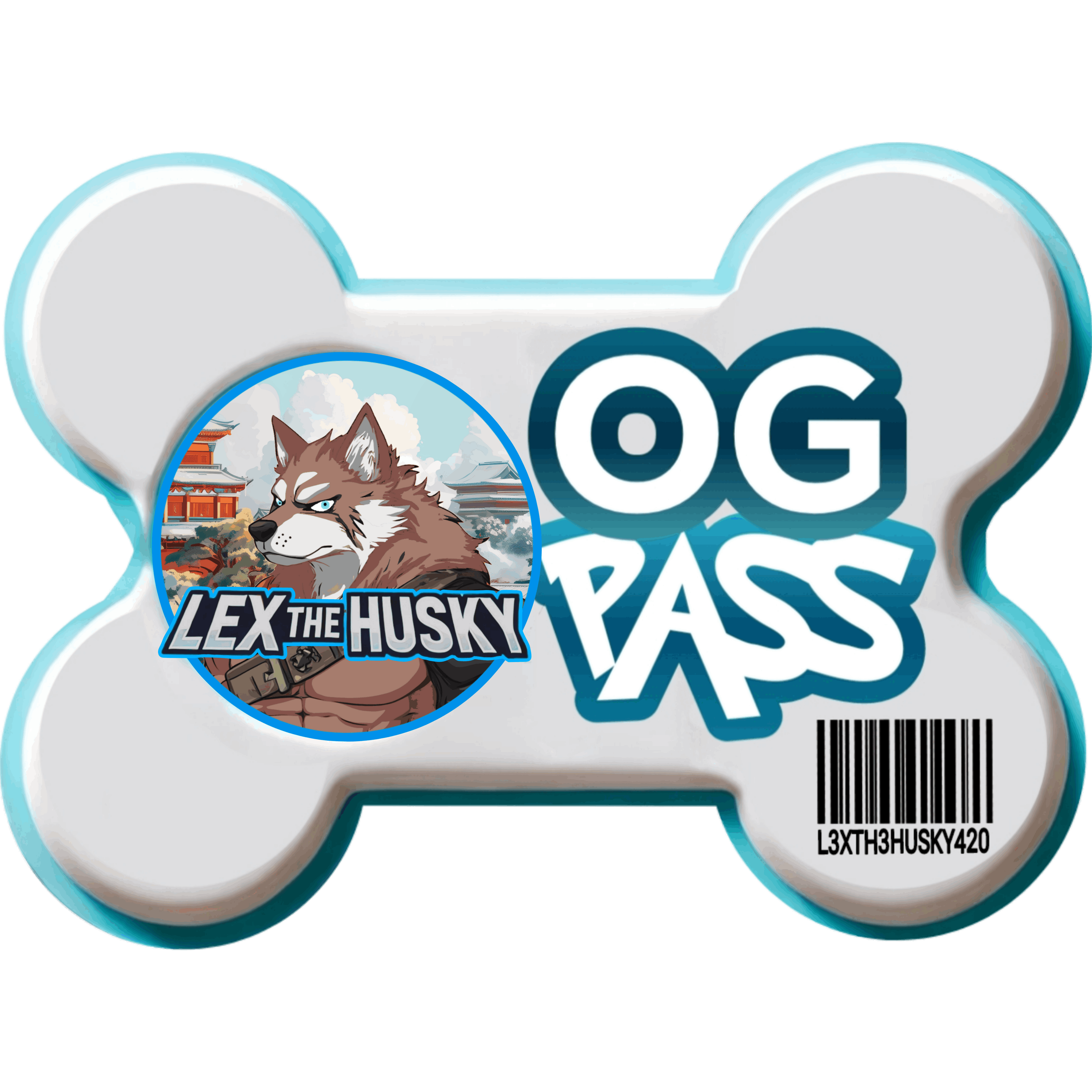 The Lex The Husky OG Pass badge